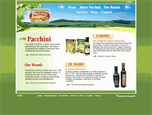 Tablet Screenshot of pacchiniandsons.com.au